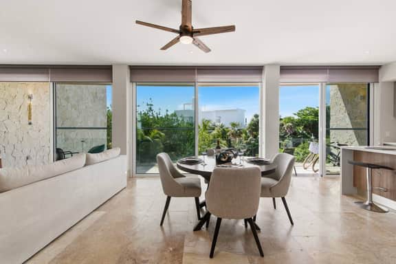 Akumal Seas | 2 Min Walk to Beach | Rooftop Pools